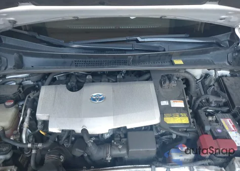 2016 Toyota Prius Two from USA, damaged, VIN JTDKBRFU9G3519476